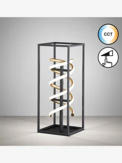 LED-Tischleuchte "Gian" in Schwarz - (B)20 x (H)50 cm