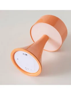 LED-Tischleuchte "Turan" in Orange - (H)19 cm