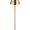 LED-Tischleuchte "Vannie" in Gold - (H)47 x Ø 11,2 cm