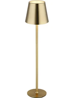 LED-Tischleuchte "Vannie" in Gold - (H)47 x Ø 11,2 cm