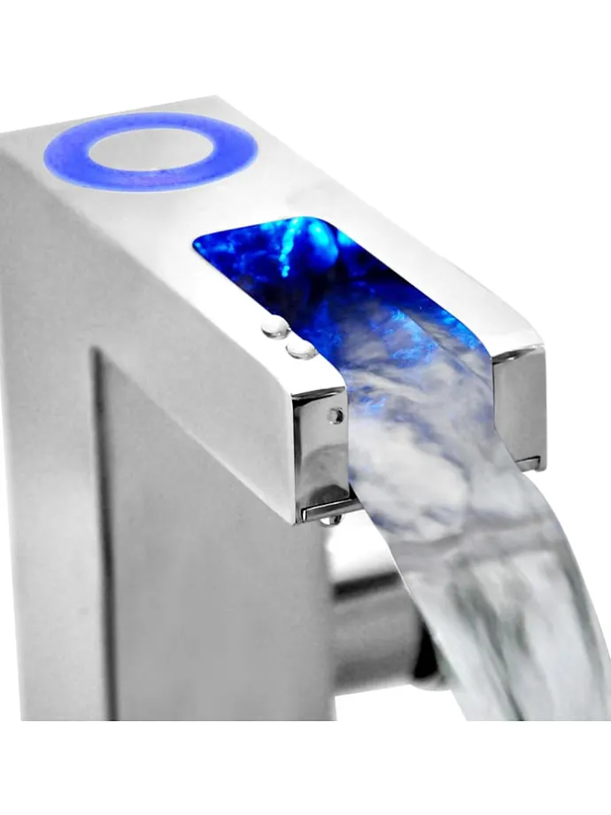 LED-Waschtischarmatur "Orinocco" in Chrom