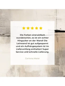 Leinwand bilder Abstrakte Kunst weiß schwarz (BxH)