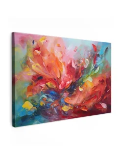 Leinwand bilder Abstrakte Farbexplosion (BxH)
