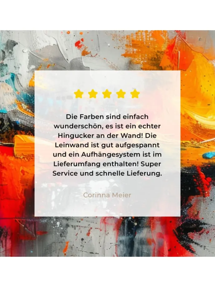 Leinwand bilder Abstrakte Kunst Explosion (BxH)