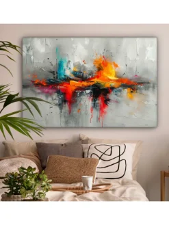 Leinwand bilder Abstrakte Kunst Explosion (BxH)