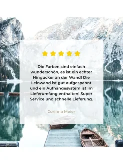 Leinwand bilder Bergsee (BxH)