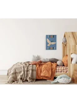 Leinwand-Kunstdruck "Peace Please" - (B)40 x (H)60 cm