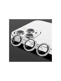 Lens Shield Glas Kameraglas für iPhone 16 Gold Diamond in Gold