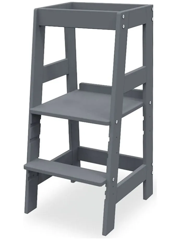 Lernturm "Fino" in Anthrazit- (B)40 x (H)85 x (T)47 cm