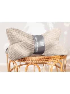 Lesekissen "Comodo" in Beige - (B)42 x Ø 22 cm