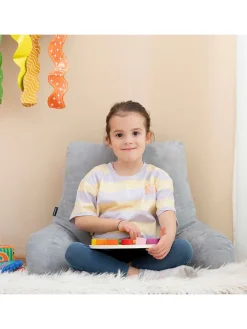 Lesekissen in Grau - (B)45 x (H)90 x (T)20 cm