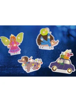 Leuchtender Fenstersticker "Winterzauber" (Überraschungsprodukt)