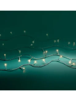 Lichterkette BASIC 240 LED 18 m, transparentes Kabel in warm weiß