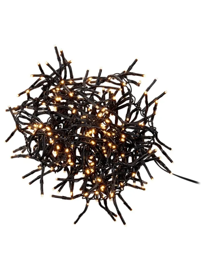 Lichterkette BRIGHT LIGHTS 4er-Set in Schwarz