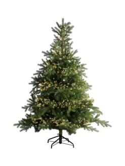 Lichterkette CLUSTER 1512 LED 14 m, schwarzes Kabel in Warm weiß/Klassisch warm