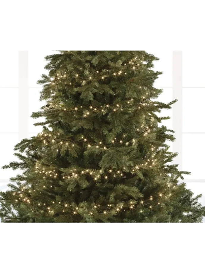 Lichterkette COMPACT 1000 LED 22,5 m, grünes Kabel in klassisch warm