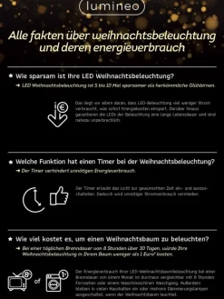 Lichterkette COMPACT 1000 LED 22,5 m, grünes Kabel in klassisch warm