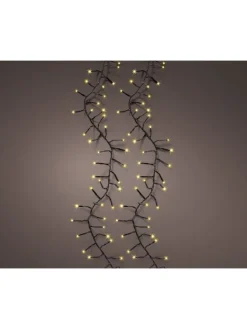 Lichterkette EXCELLENT TWINKLE 1272 LED 20 m, schwarzes Kabel in Soft Gold