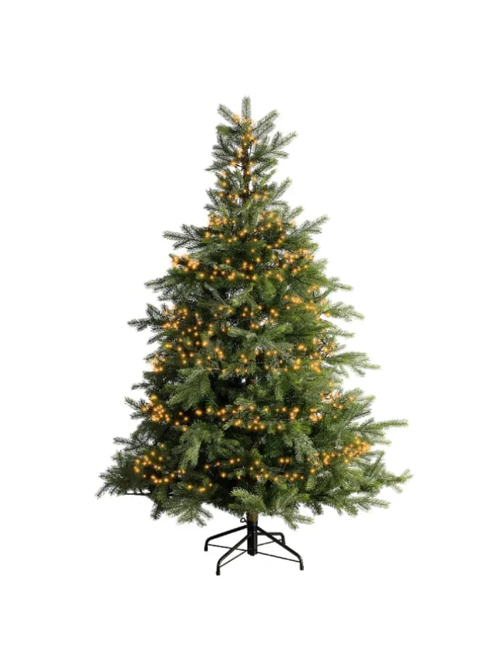 Lichterkette EXCELLENT TWINKLE 1272 LED 20 m, schwarzes Kabel in klassisch warm