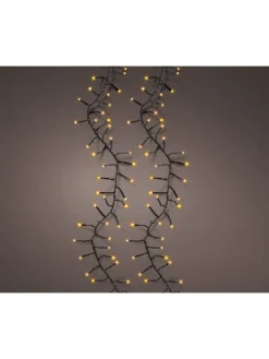 Lichterkette EXCELLENT TWINKLE 1272 LED 20 m, schwarzes Kabel in klassisch warm