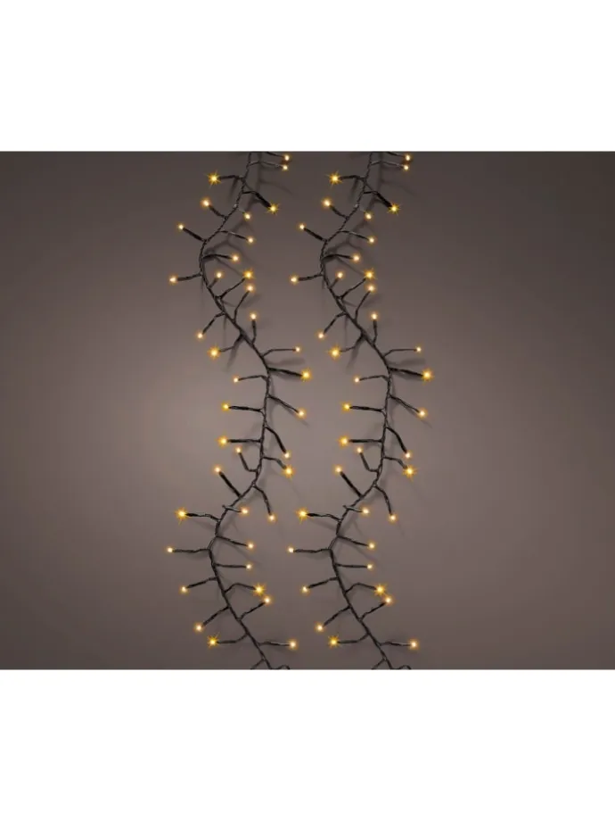 Lichterkette EXCELLENT TWINKLE 1272 LED 20 m, schwarzes Kabel in klassisch warm