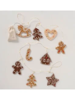 Lichterkette "Ginger" in Hellbraun - (L)160 cm