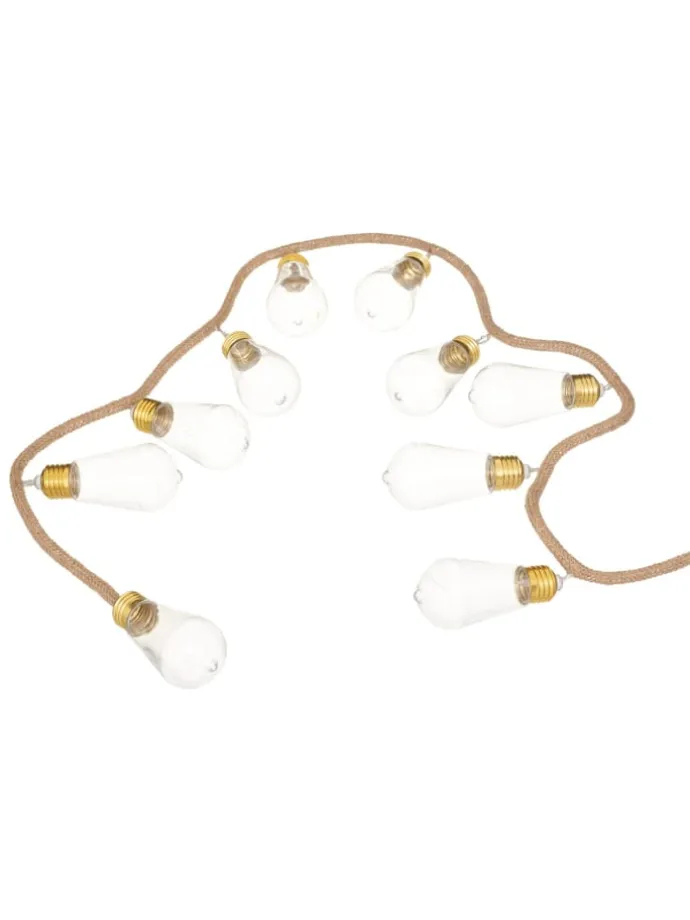 Lichterkette in transparent