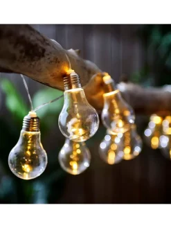 Lichterkette SUNLIGHT Solar in Grau