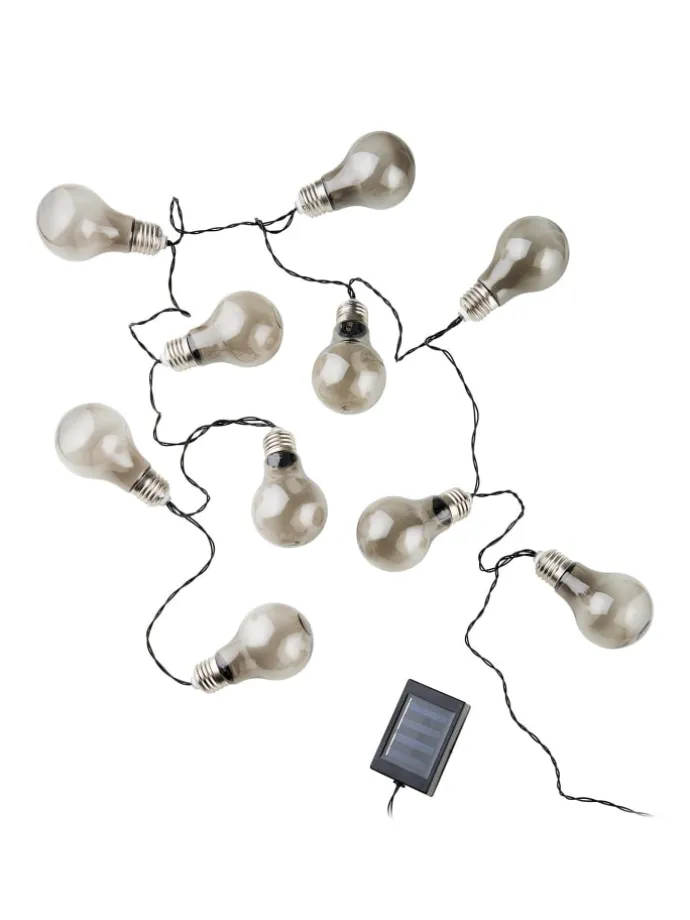 Lichterkette SUNLIGHT Solar in Grau