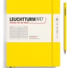 Liniertes Notizbuch in Gelb - B5