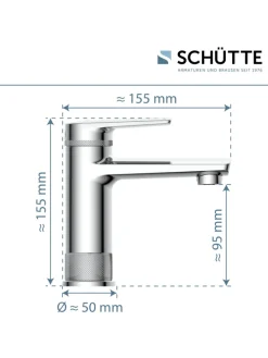 LIVERPOOL Waschtischarmatur, Chrom