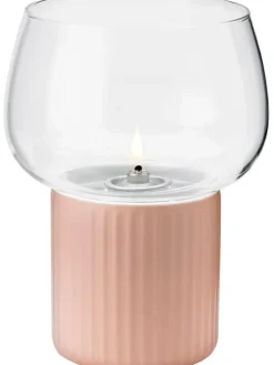 Öllaterne ''Hygge'' in Rosa - Ø 12 cm