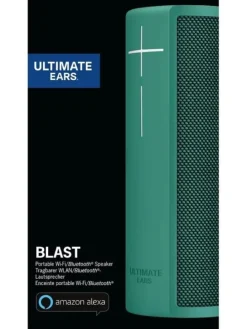 Logitech Blast Tragbarer Bluetooth Lautsprecher in Grün