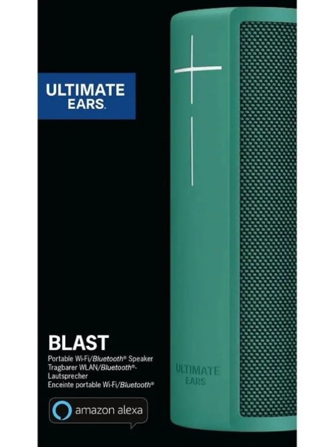 Logitech Blast Tragbarer Bluetooth Lautsprecher in Grün