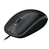 Logitech kabeglgebundene Maus M100 - Plug und Play USB-Maus in Schwarz