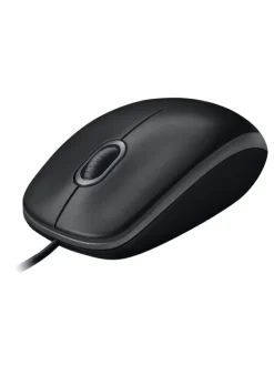 Logitech kabeglgebundene Maus M100 - Plug und Play USB-Maus in Schwarz