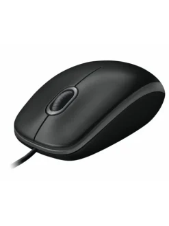 Logitech kabeglgebundene Maus M100 - Plug und Play USB-Maus in Schwarz