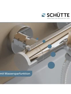 LONDON Thermostat Wannenfüllarmatur, Chrom