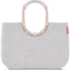 Loopshopper L Frame Shopper Tasche 46 cm in frame twist sky rose