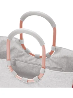 Loopshopper L Frame Shopper Tasche 46 cm in frame twist sky rose