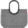 Loopshopper L Frame Shopper Tasche 46 cm in frame twist silver