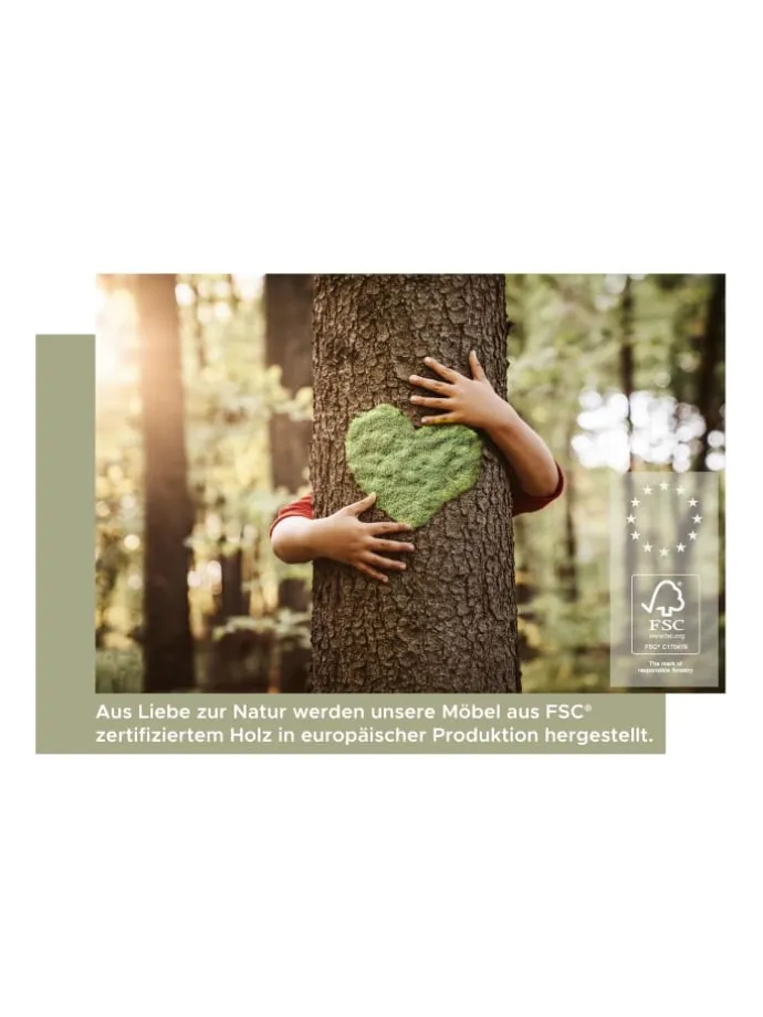 Lowboard (B/H/T): 185x52x40 cm in Basalt grau, Artisan Eiche und Glas