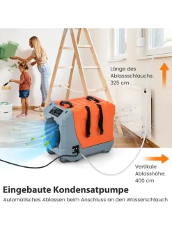 85 L/Tag Gewerbliche Luftentfeuchter in Orange