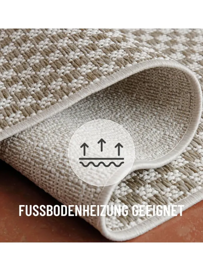 Läufer Miami South Beach in beige creme