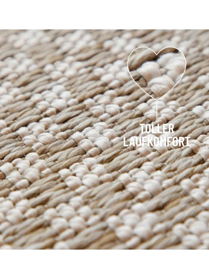 Läufer Miami South Beach in beige creme