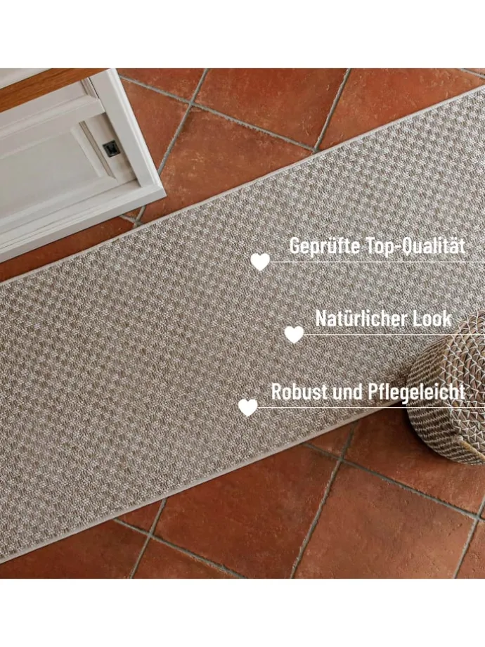 Läufer Miami South Beach in beige creme