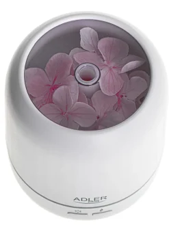 Luftbefeuchter in Weiß