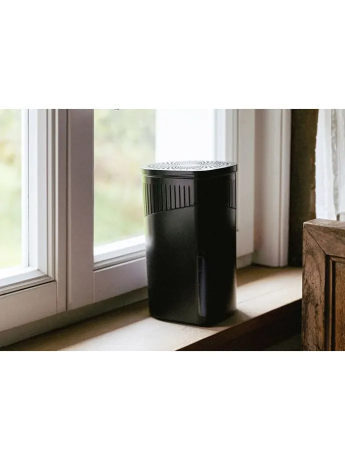 Luftentfeuchter "Drop Black" in Schwarz - (H)23 cm