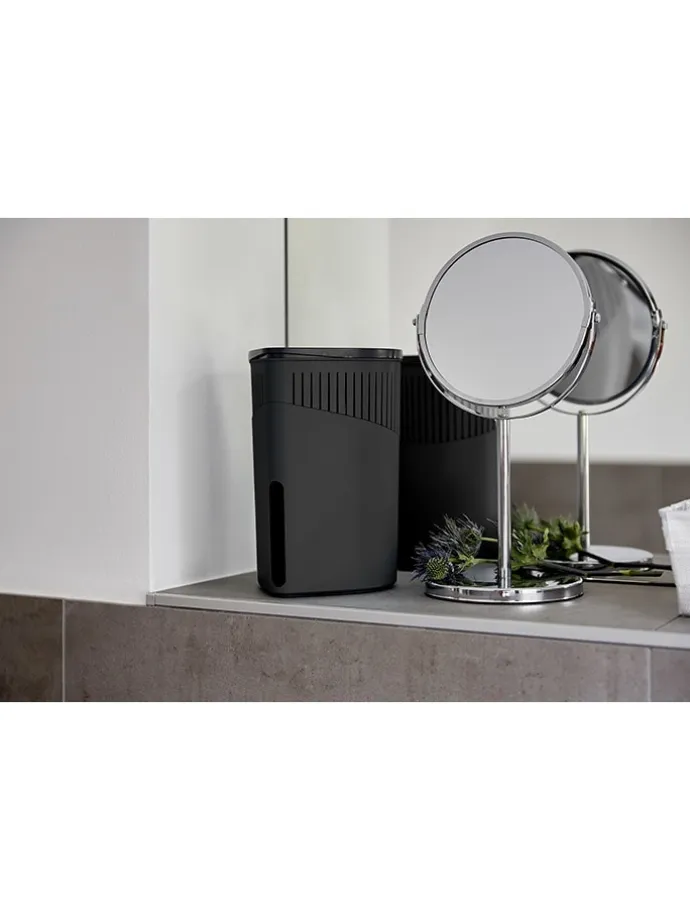 Luftentfeuchter "Drop Black" in Schwarz - (H)23 cm