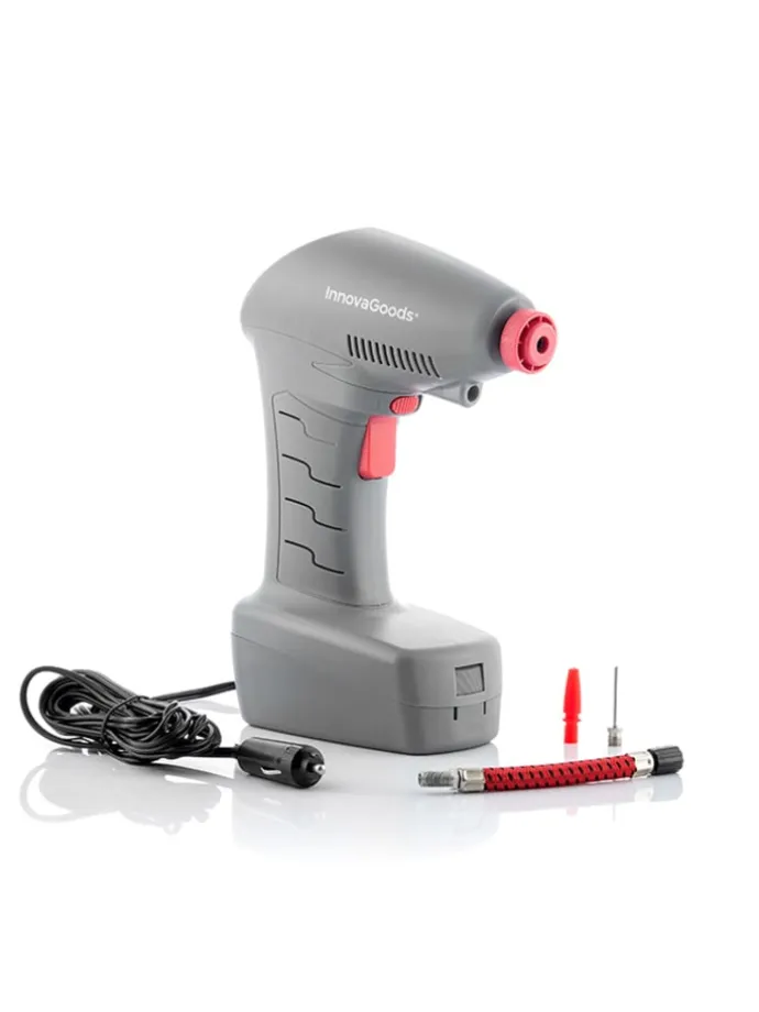 Luftkompressor in Grau - (B)18 x (H)25 x (T)8 cm